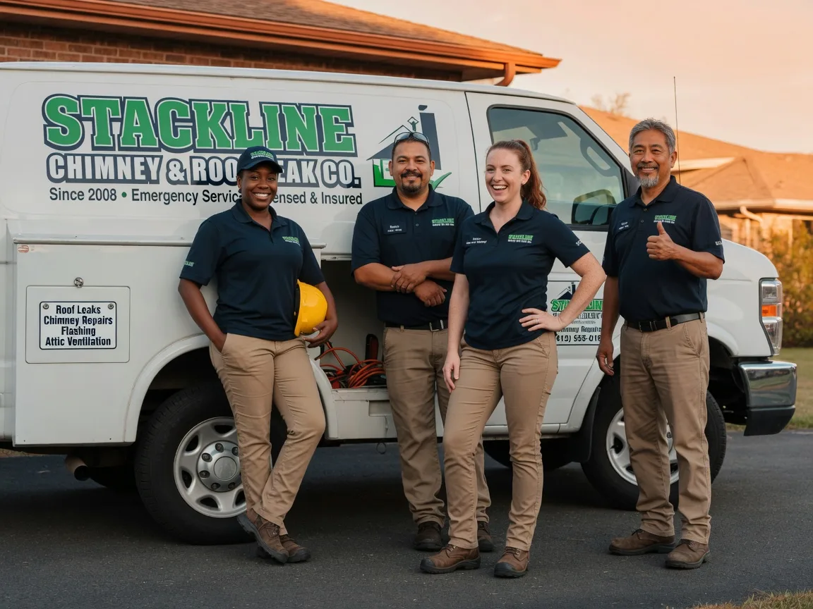 Chimney flashing repair company in Anniston, MO